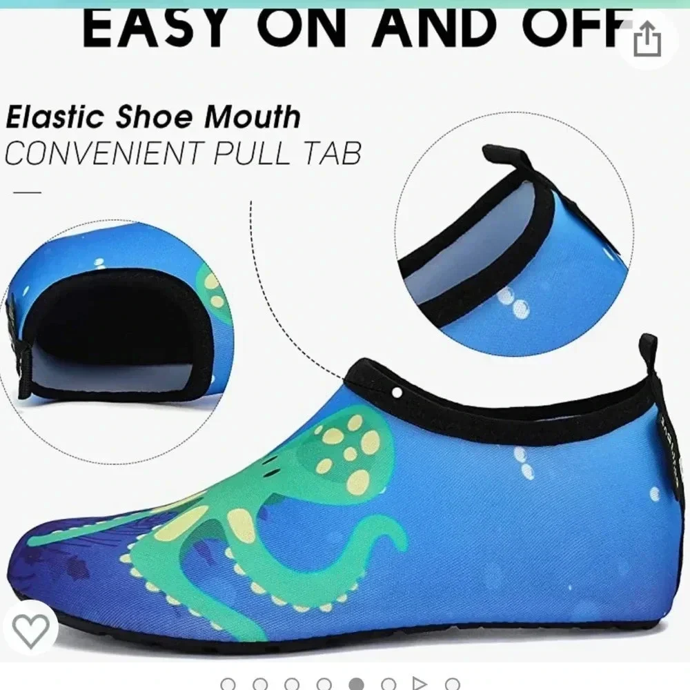 New!! Kids Octopus water shoes~ 5/6 infant